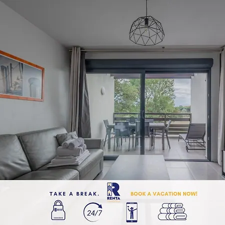 Le Backspin - Moderne Avec Terrasse شقة